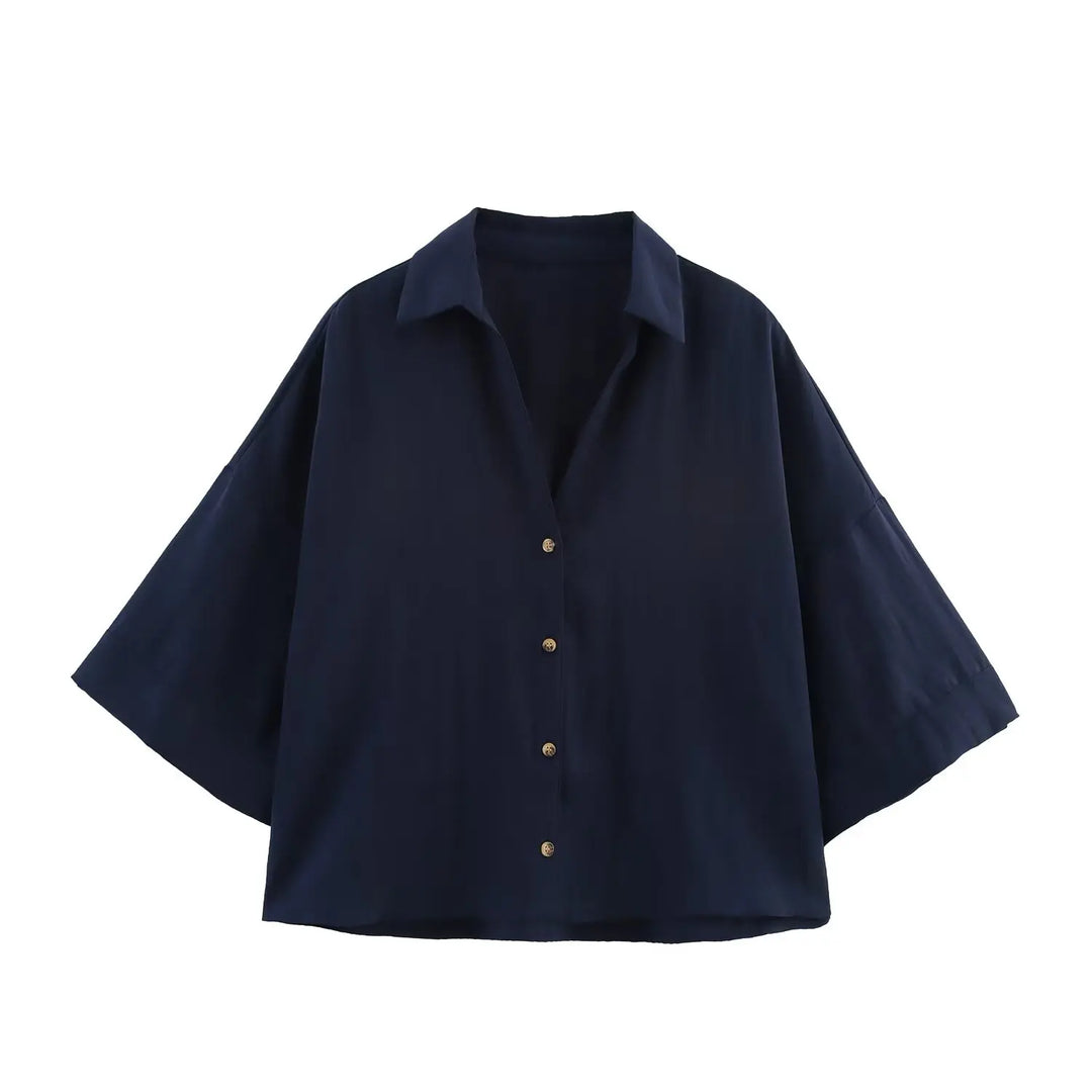 Énora | Chemise fluide manches larges