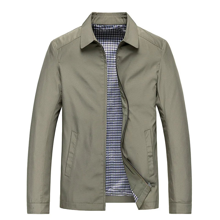 Nathan | Veste légère classique avec doublure à carreaux