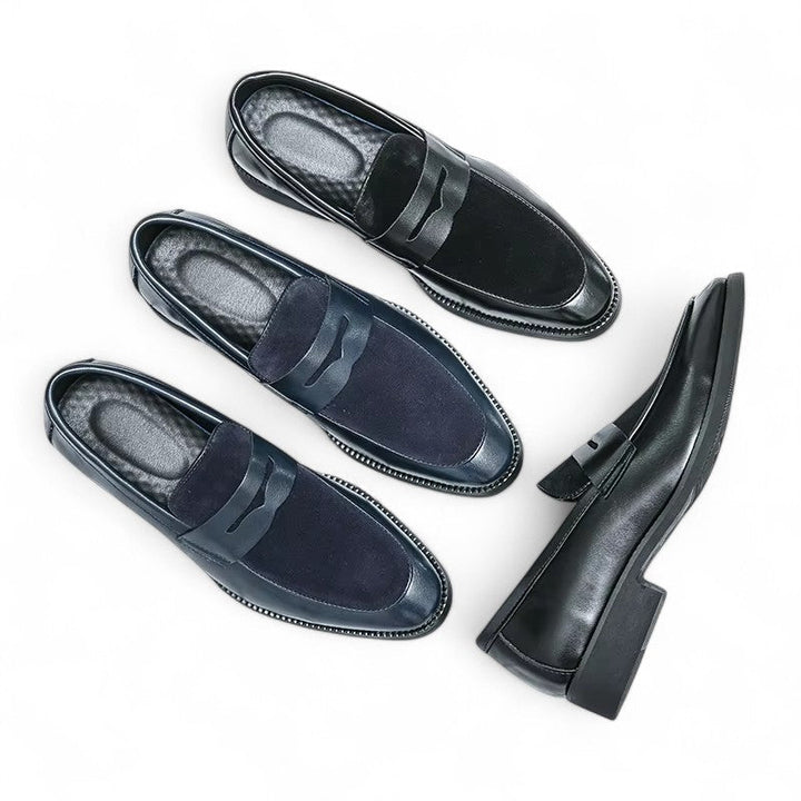 Darcy | Mocassins en daim et cuir pour des sorties élégantes