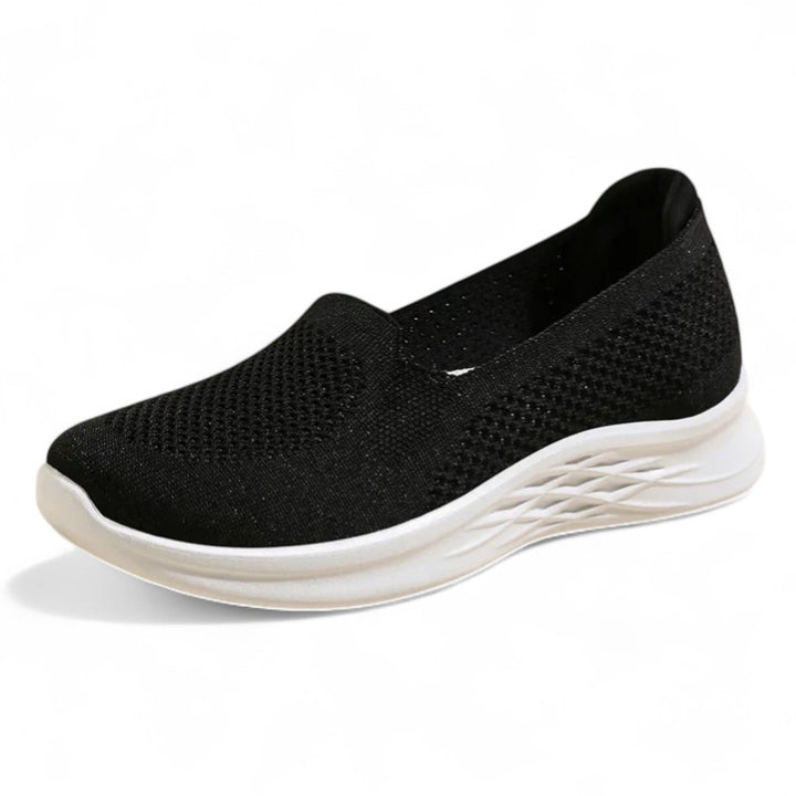 Chantal | Ballerine Slip-On Respirante à Semelle Épaisse