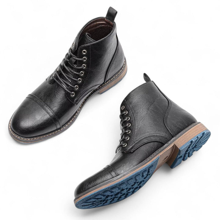 Hayden | Bottes robustes à lacets avec semelle contrastée Grip