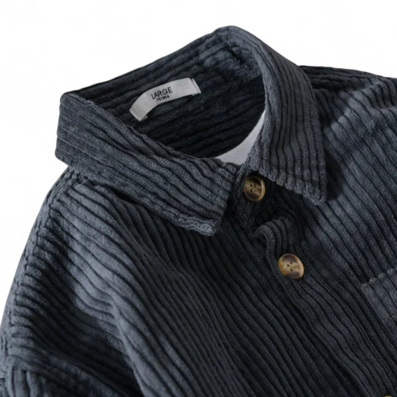 Declan | Chemise overshirt en velours côtelé pour un style sans effort et une grande polyvalence