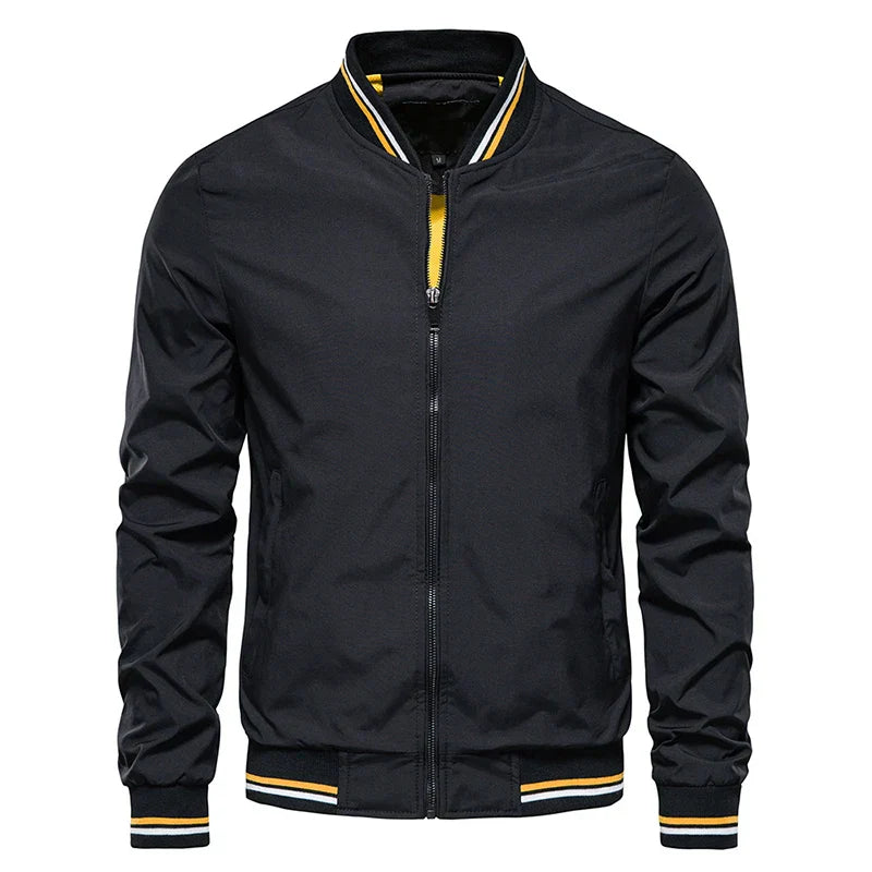 Shane | Veste légère à fermeture éclair avec bordure sportive