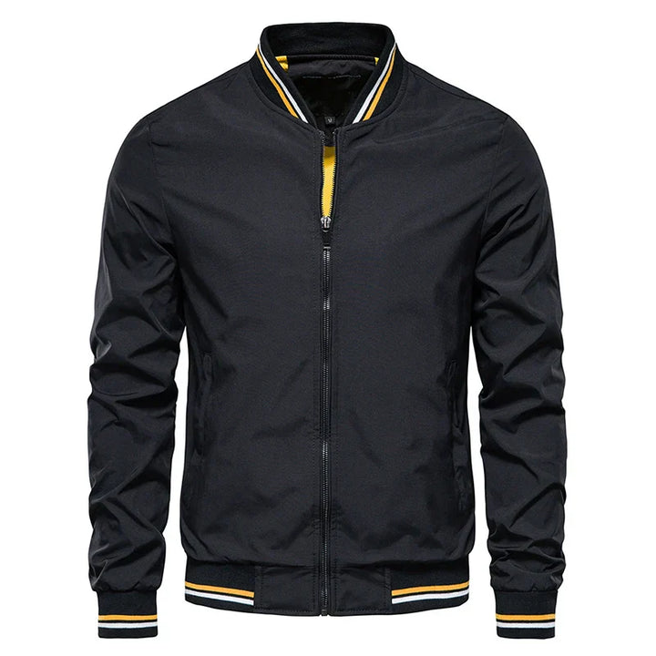 Shane | Veste légère à fermeture éclair avec bordure sportive