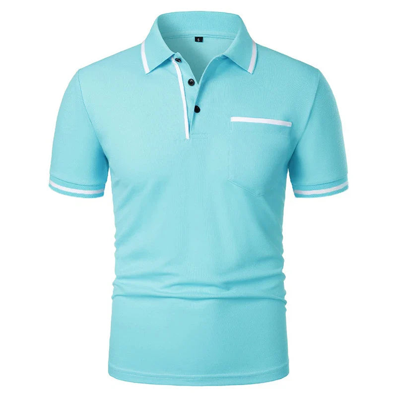 Lachlan | Polo avec Bordure Contrastée et Poche