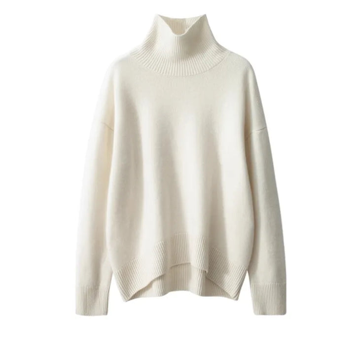 Camille | Pull col roulé doux oversize