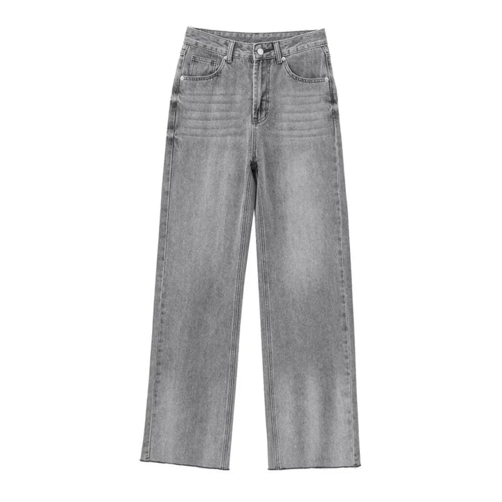 Sienna | Jean en denim à jambe large et taille haute