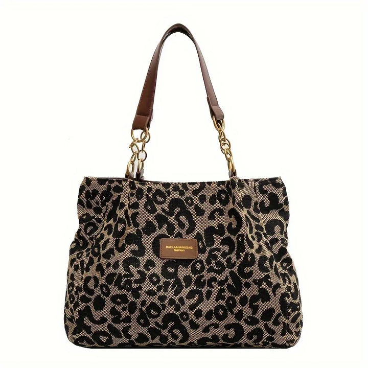 Shuvee™ Leopard Patterned Canvas Tote