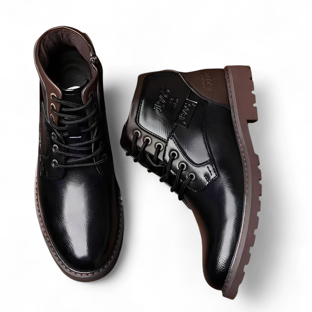 Mitchell | Bottine à lacets robuste style urbain de luxe