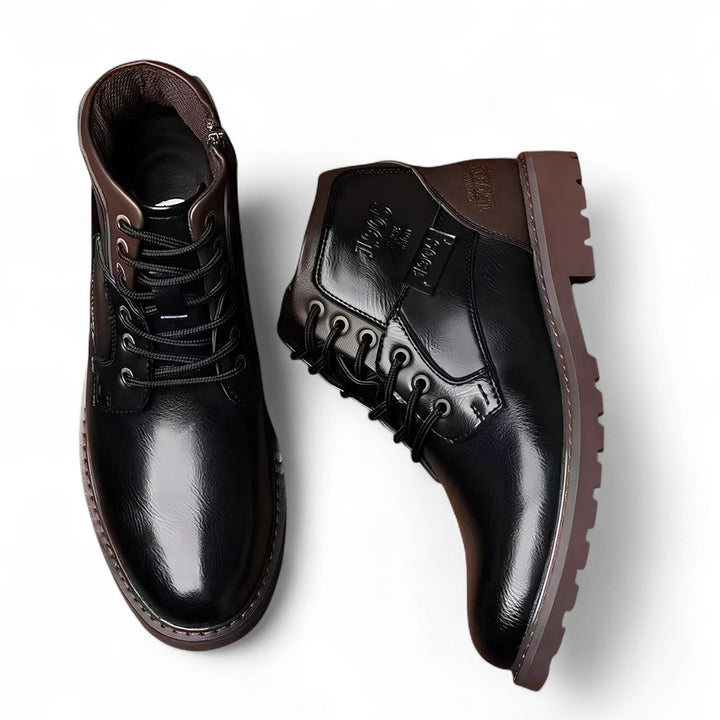 Mitchell | Bottine à lacets robuste style urbain de luxe