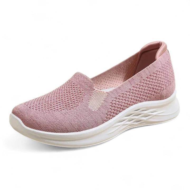 Chantal | Ballerine Slip-On Respirante à Semelle Épaisse