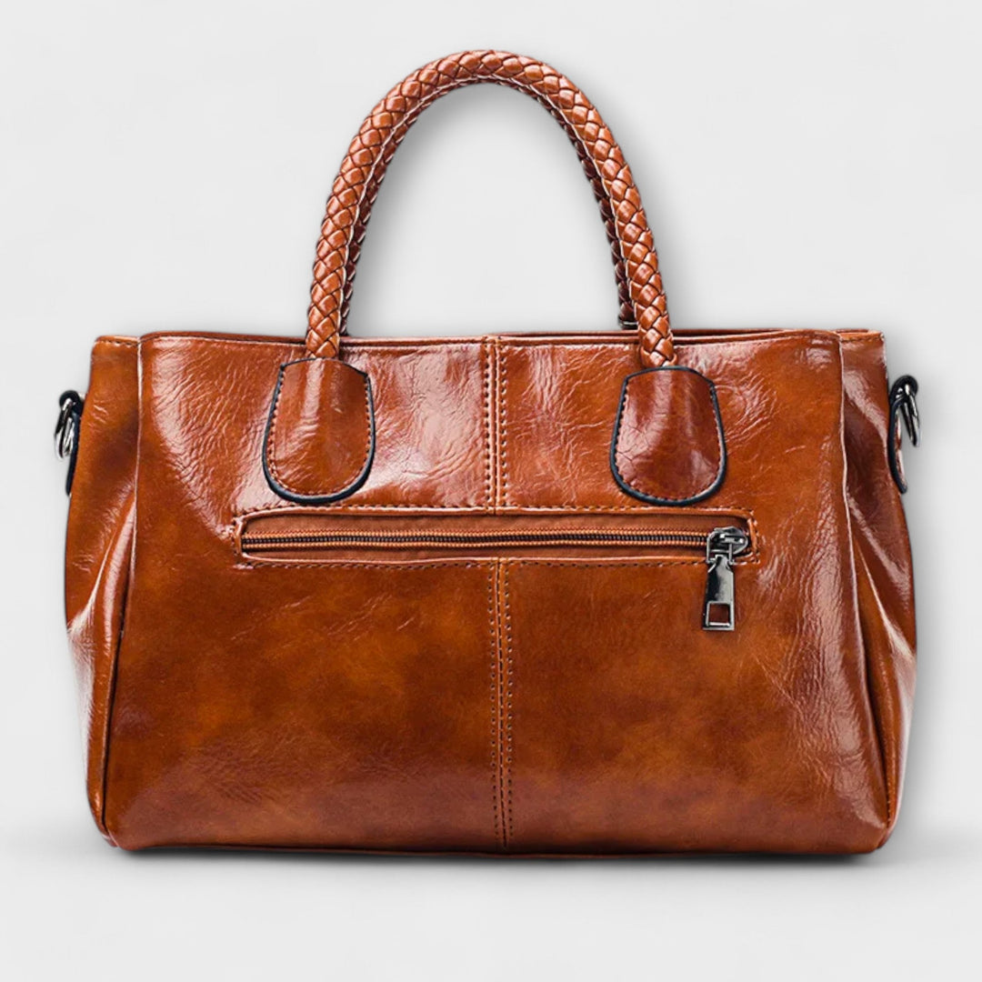 Rylee™ Elegant Leather Duffel Bag