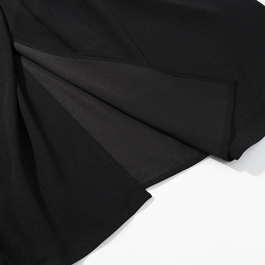 Camille | Robe plissée à col bateau