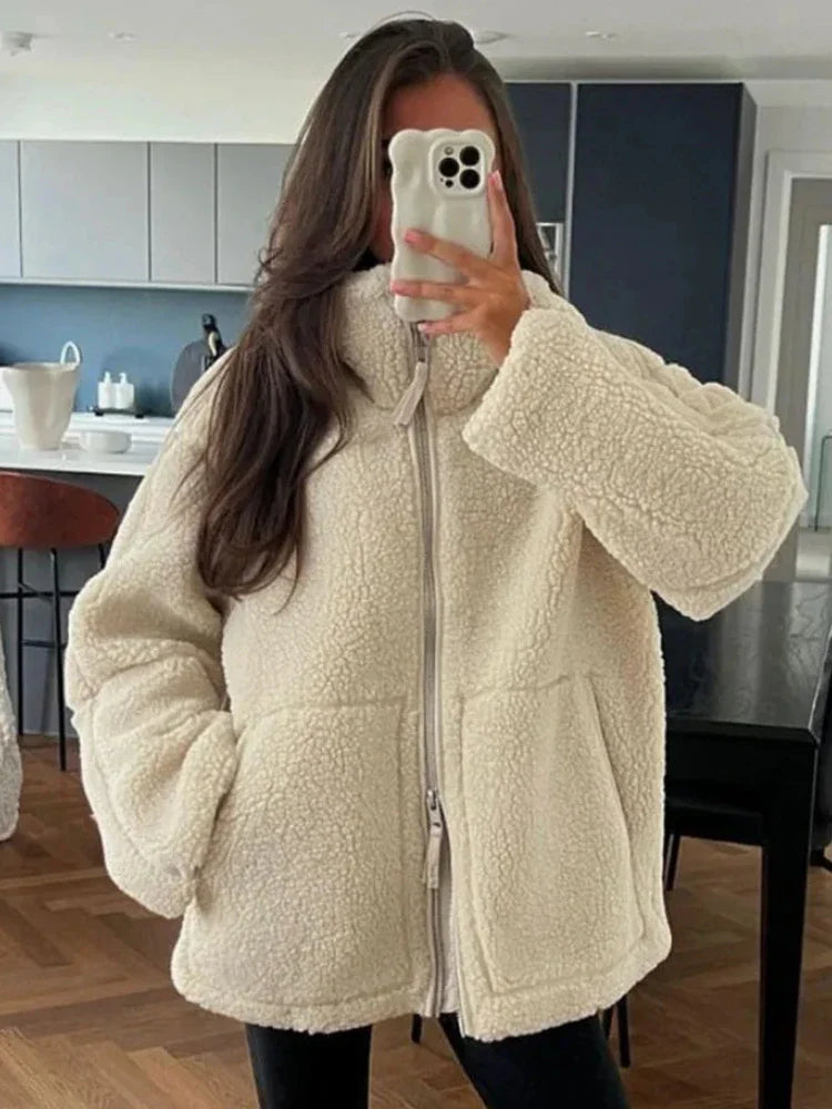 Freya | Teddy Fleece Jacket