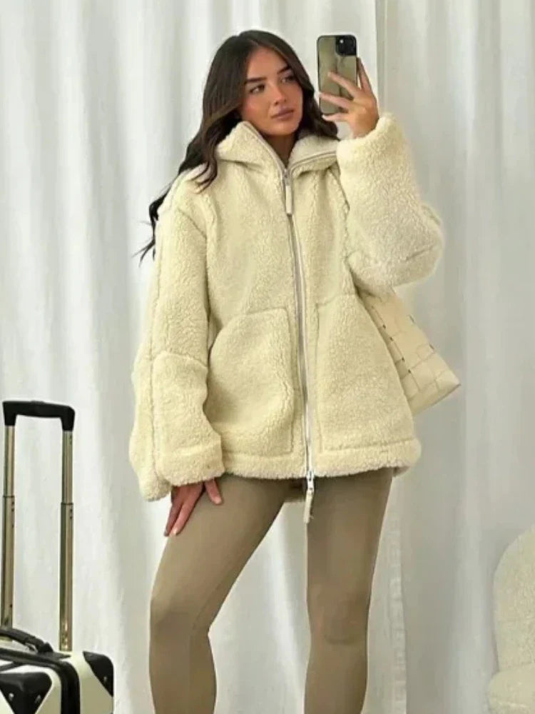Freya | Teddy Fleece Jacket