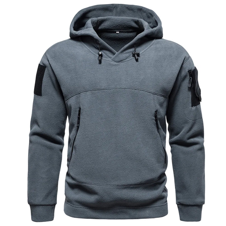 Mason | sweat à capuche utilitaire robuste avec poches zippées sécurisées