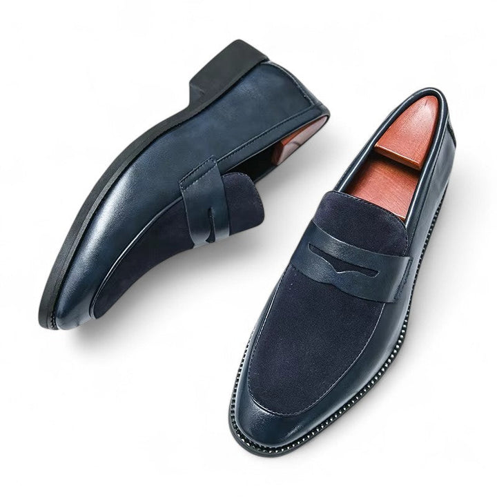 Darcy | Mocassins en daim et cuir pour des sorties élégantes
