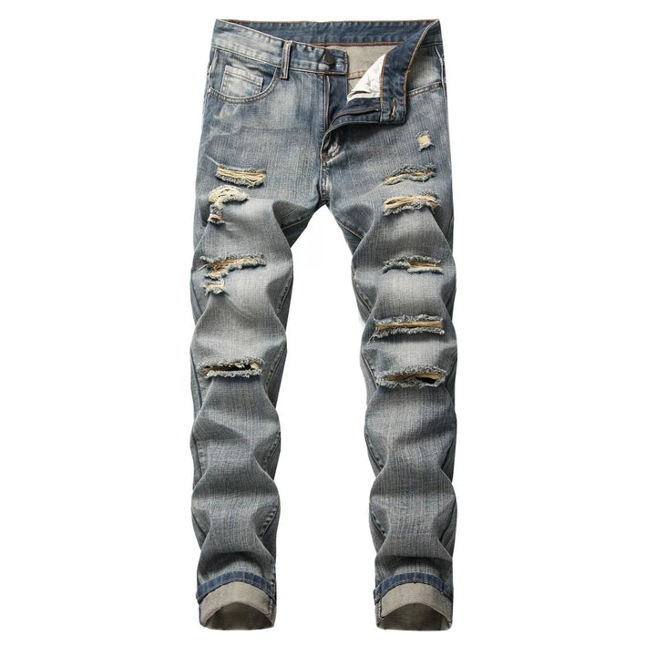 Mason | Jean en denim stretch usé