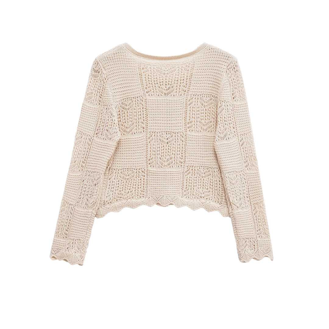 Matilda | Cardigan en tricot doux avec boutons