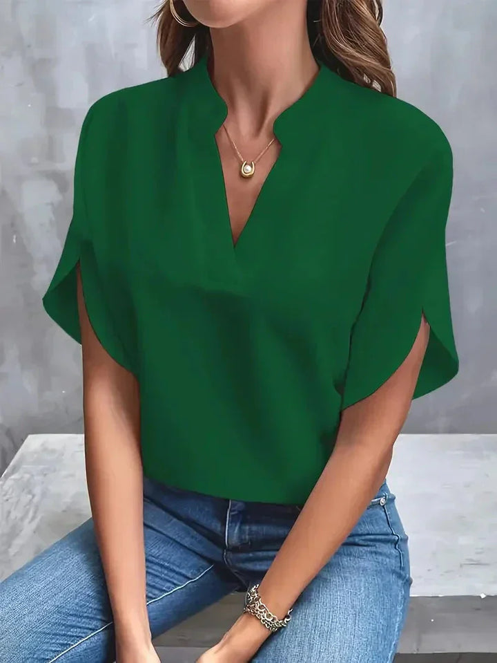 Maya Classic V-Neck Top