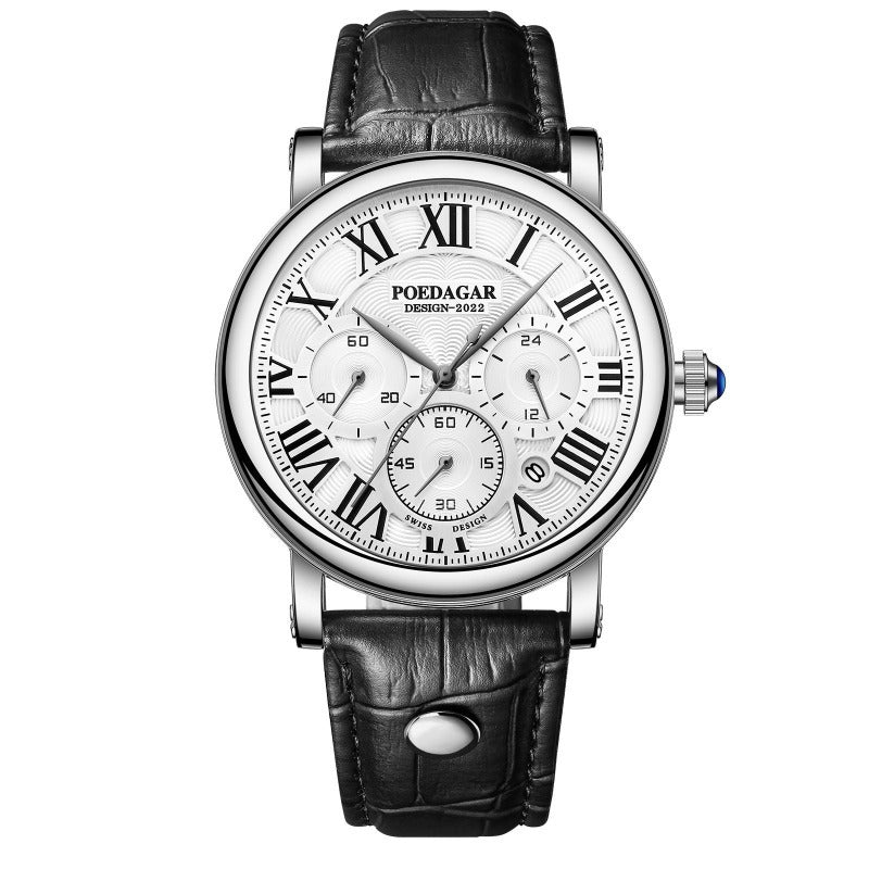 van Baerle® – Montre Chronographe de Mode Décontractée de Luxe