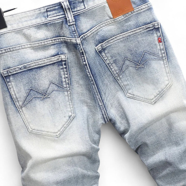 Blake | Jean slim délavé