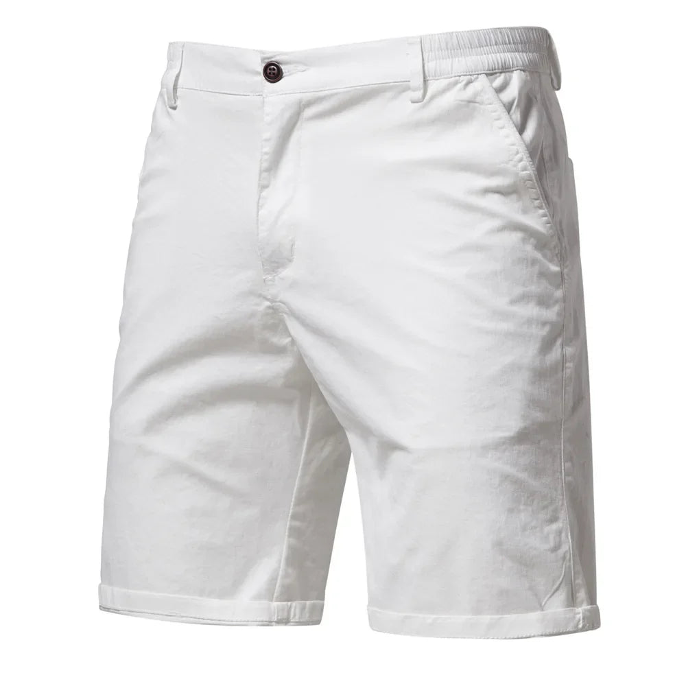Troy | Short en Smart à Taille Élastique et Détail de Bouton