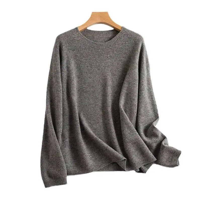 Inès | Pull en maille doux à col rond