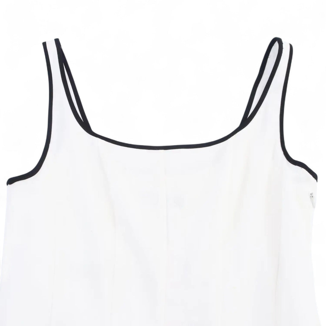 Camille | Robe Longue Évasée à Bretelles Contrastées