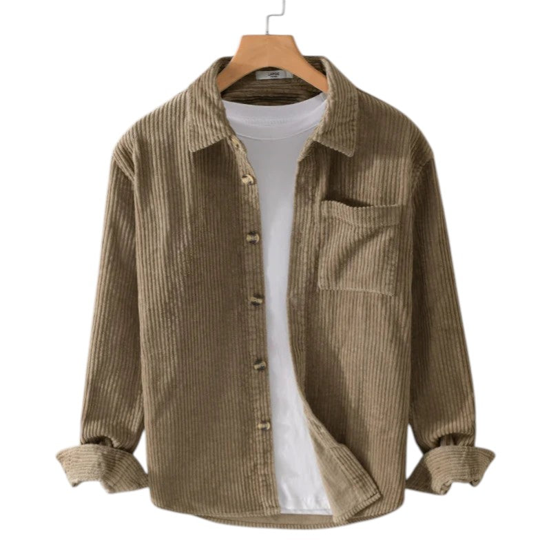 Declan | Chemise overshirt en velours côtelé pour un style sans effort et une grande polyvalence