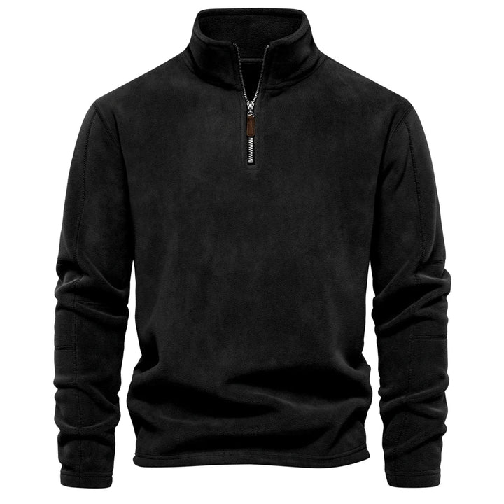 Fraser | Pull-over en polaire à col roulé avec chaleur légère et style intemporel