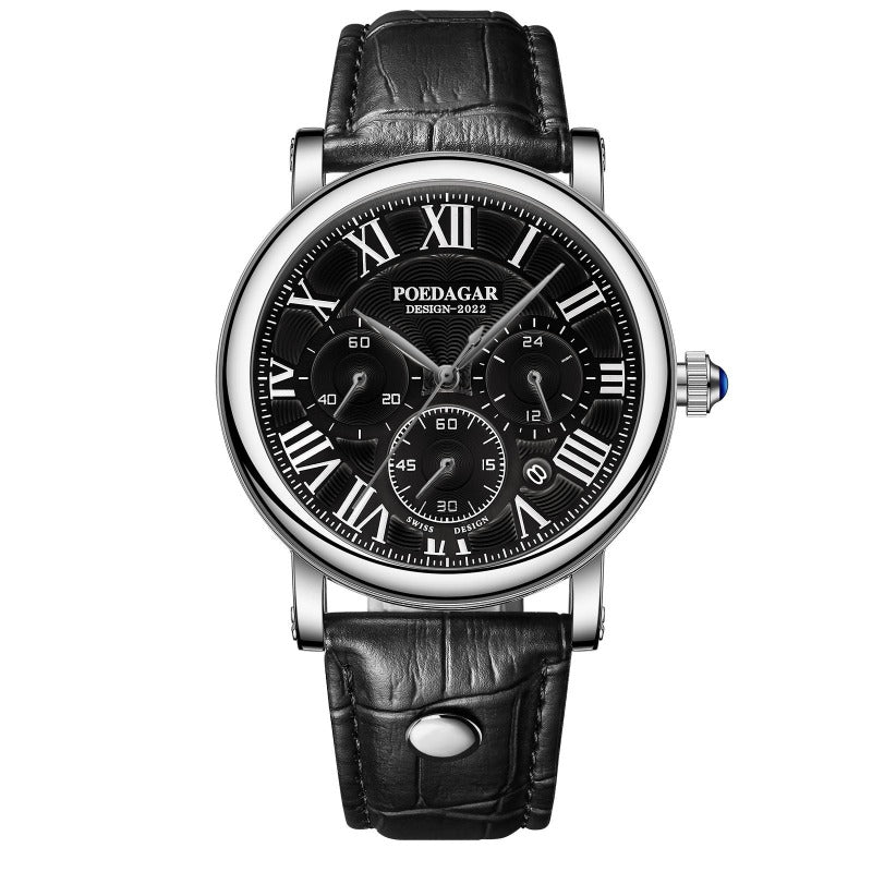 van Baerle® – Montre Chronographe de Mode Décontractée de Luxe