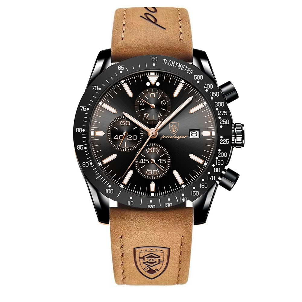 van Baerle® – Montre Chronographe Date Radieuse