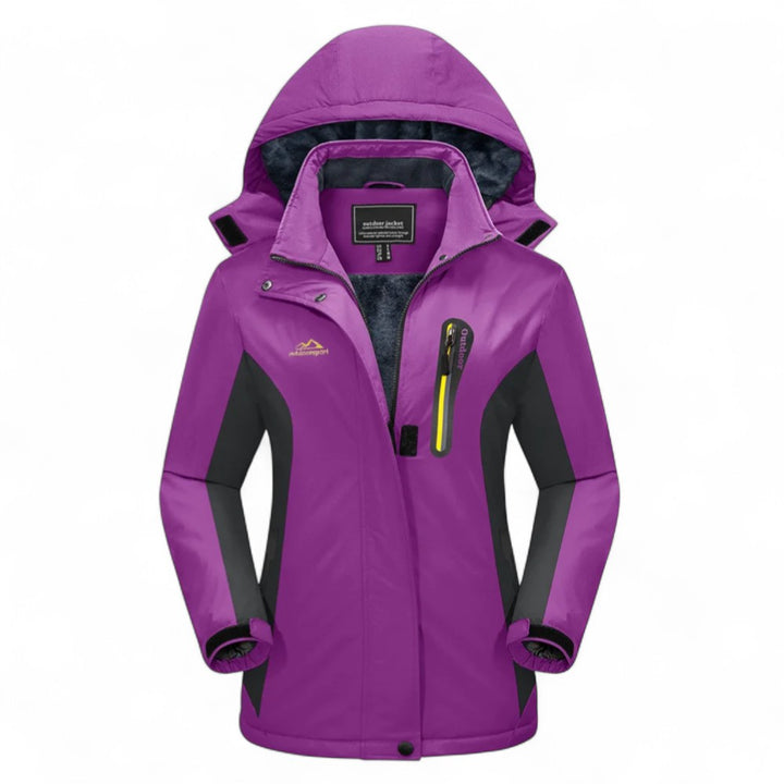Laurine | Veste d’extérieur imperméable doublée en polaire