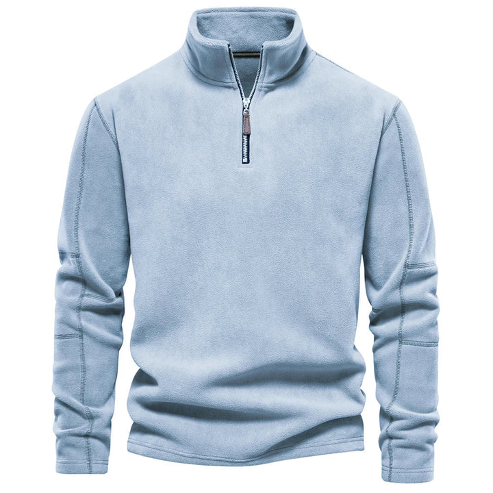 Fraser | Pull-over en polaire à col roulé avec chaleur légère et style intemporel
