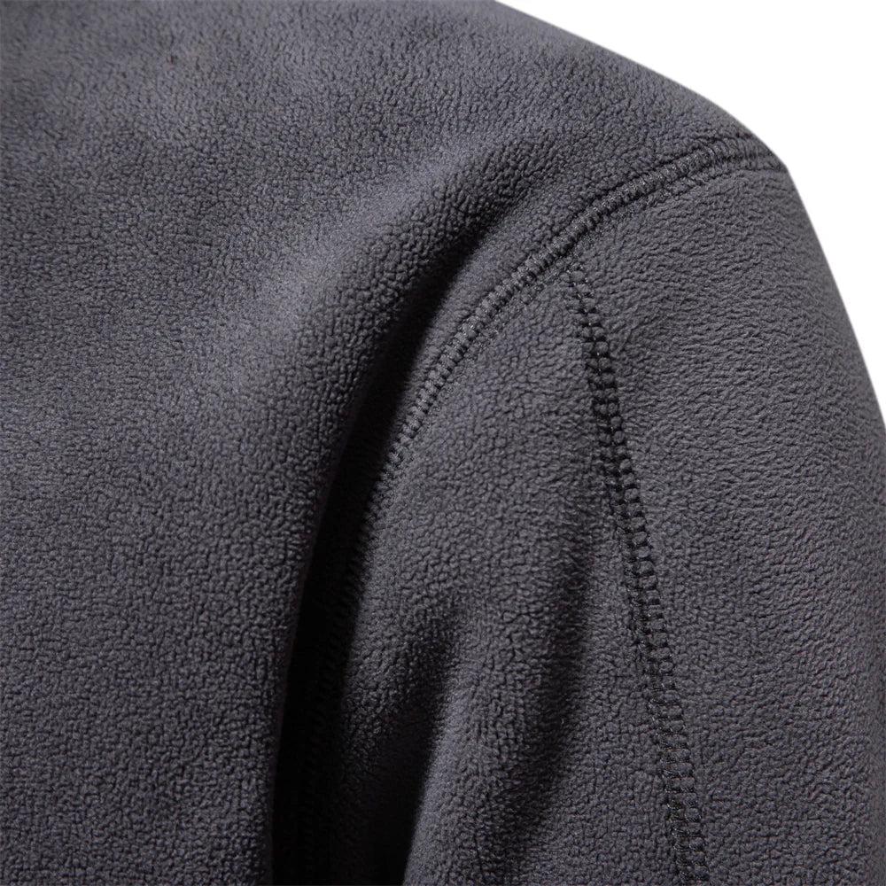 Fraser | Pull-over en polaire à col roulé avec chaleur légère et style intemporel
