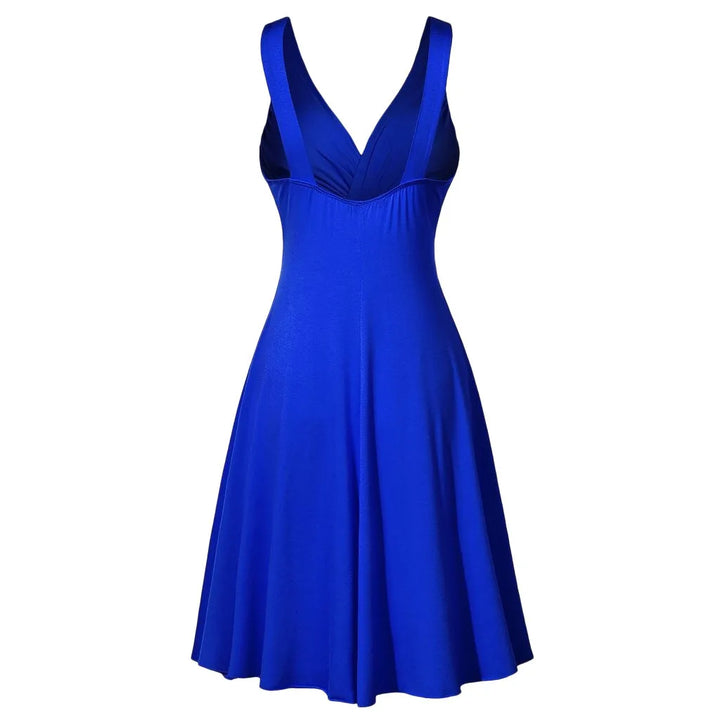 Juliette | Robe Évasée à Bretelles Croisées
