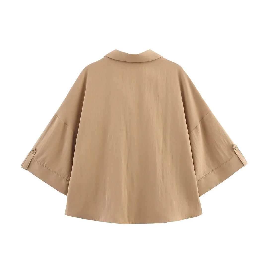 Énora | Chemise fluide manches larges