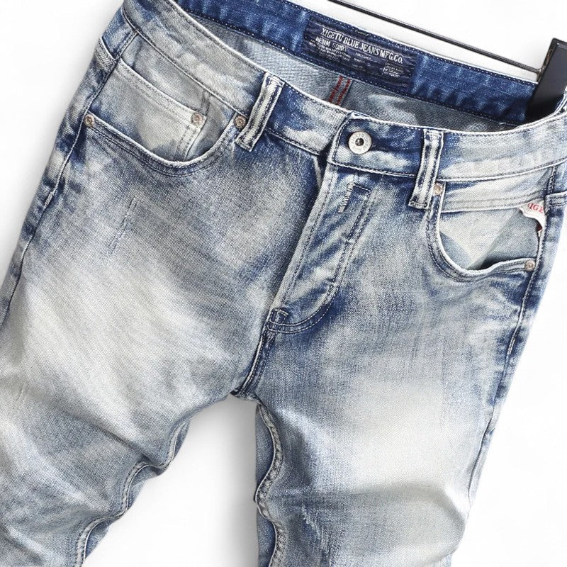 Blake | Jean slim délavé