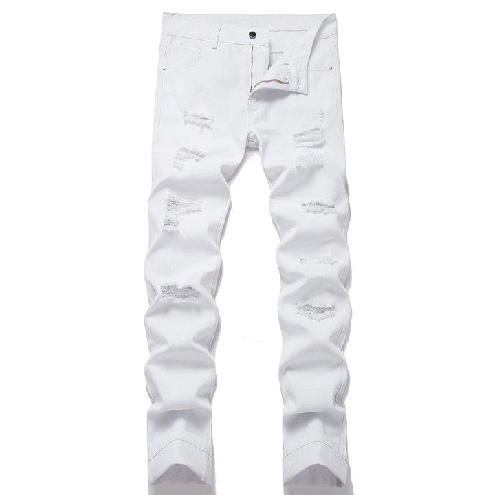 Mason | Jean en denim stretch usé