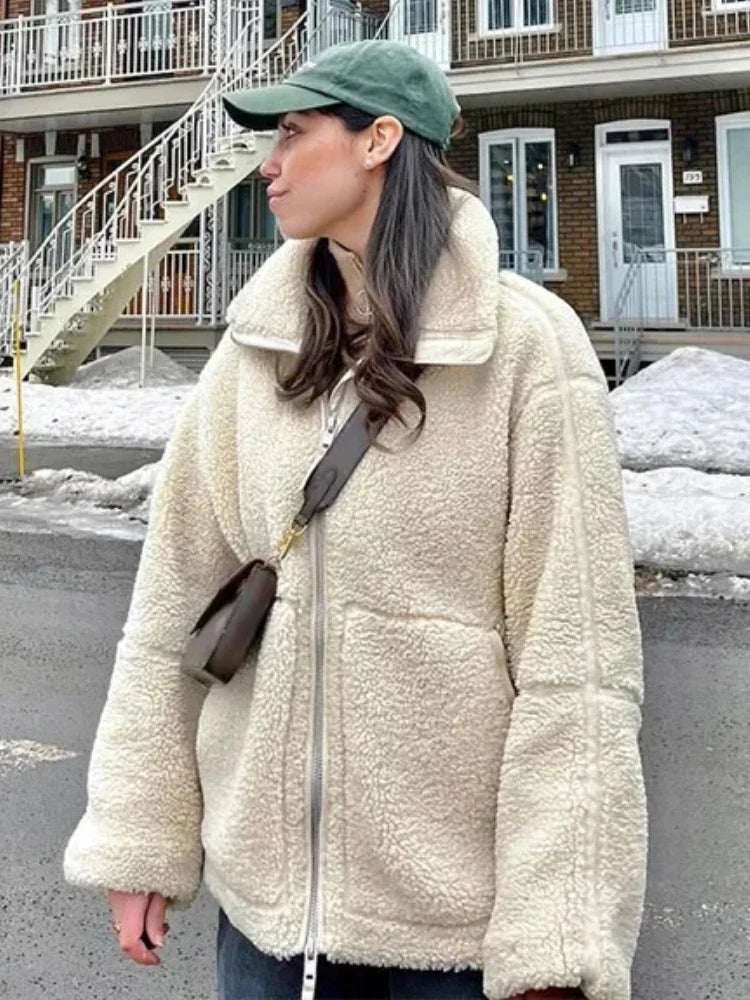 Freya | Teddy Fleece Jacket