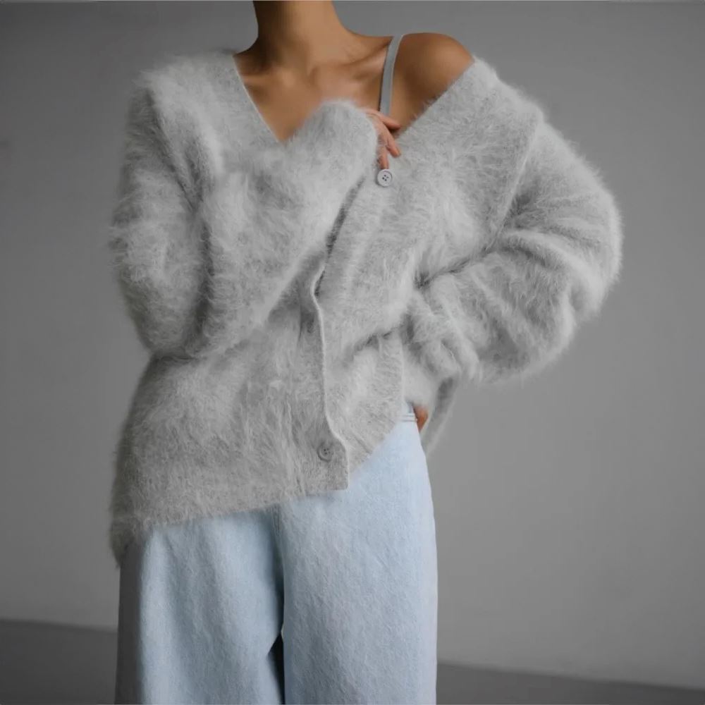Eva™ | Comfortable Fur Cardigan