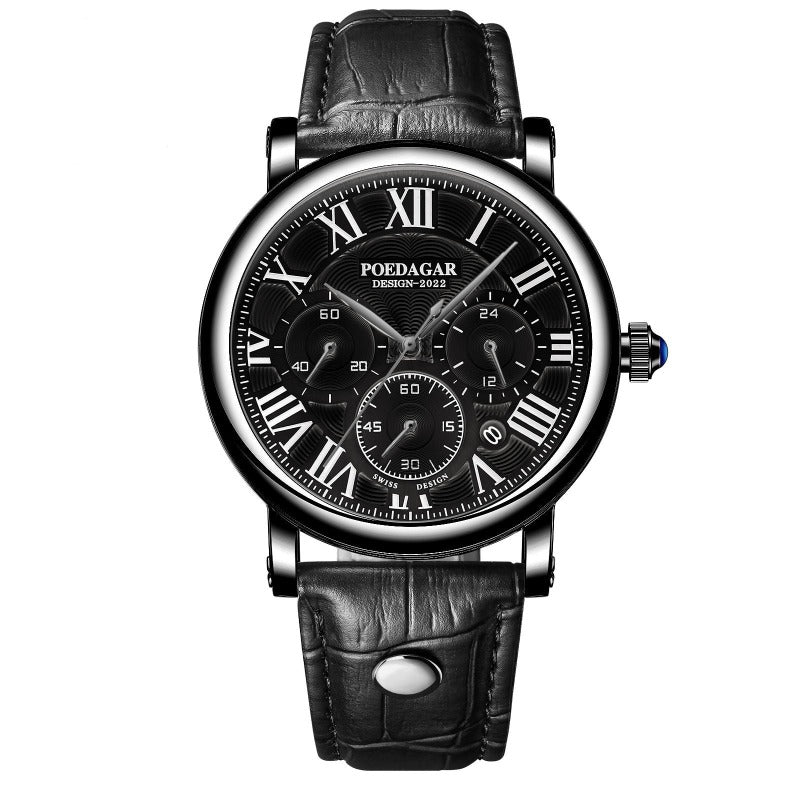 van Baerle® – Montre Chronographe de Mode Décontractée de Luxe