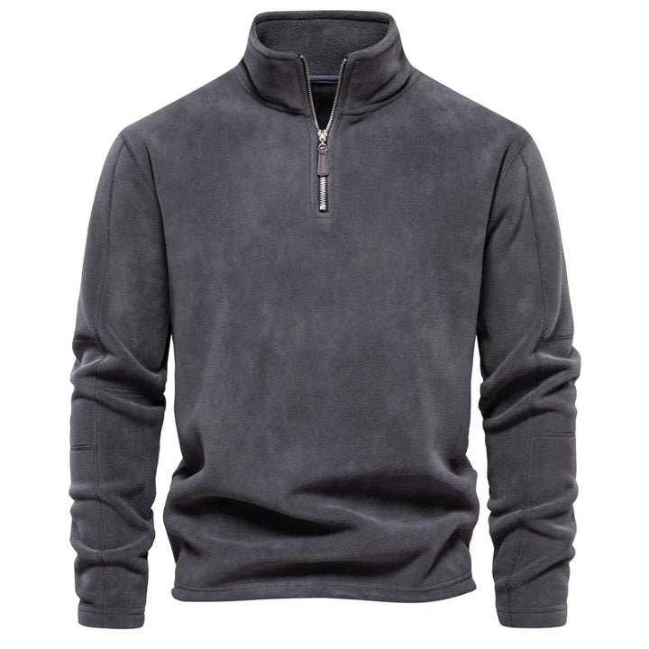 Fraser | Pull-over en polaire à col roulé avec chaleur légère et style intemporel
