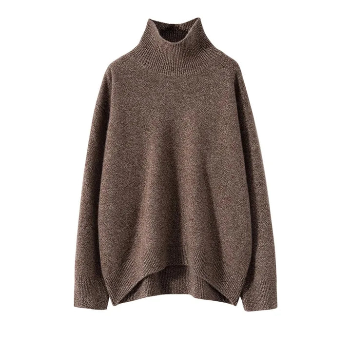 Camille | Pull col roulé doux oversize