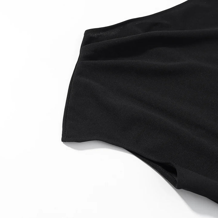 Camille | Robe plissée à col bateau