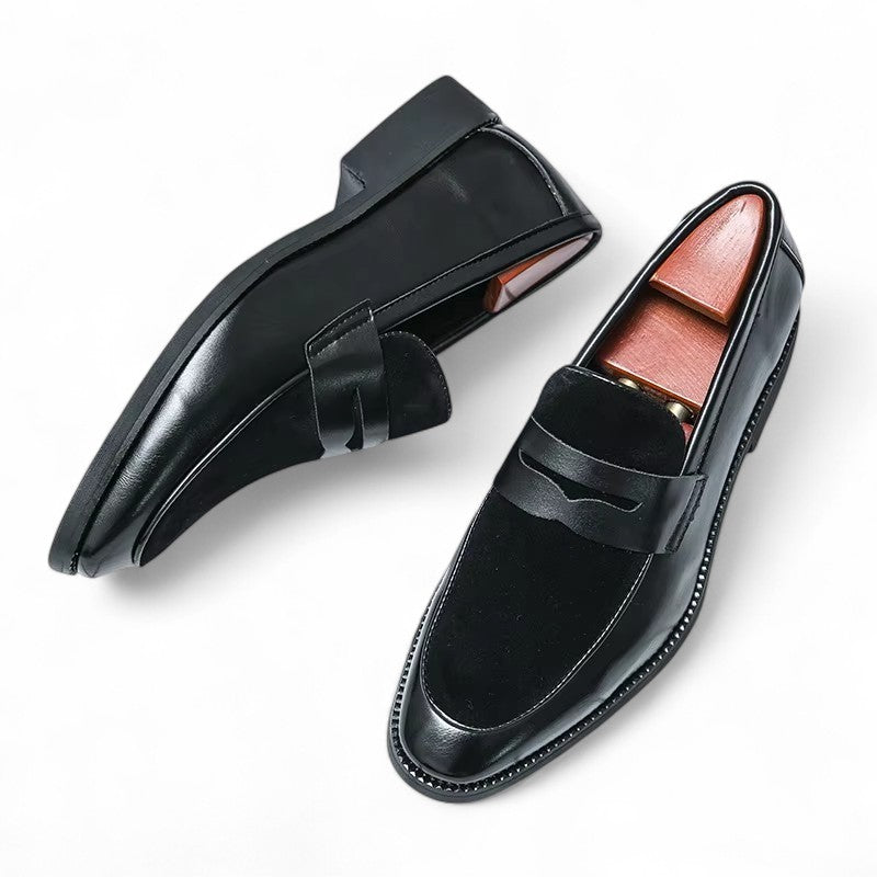 Darcy | Mocassins en daim et cuir pour des sorties élégantes