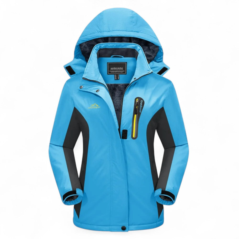 Laurine | Veste d’extérieur imperméable doublée en polaire