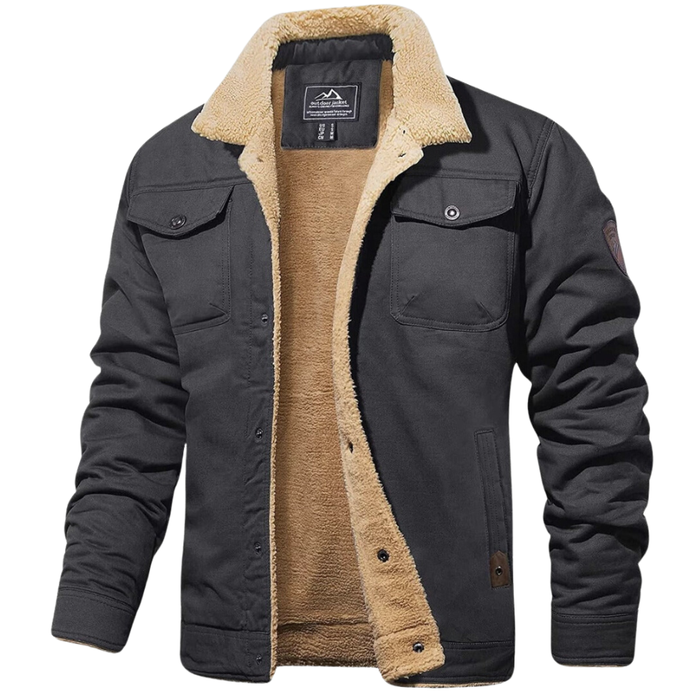 Clayton | Veste d’Extérieur à Lignes Épaisses