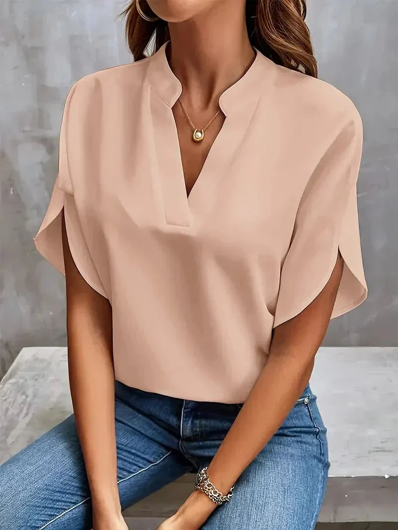 Maya Classic V-Neck Top